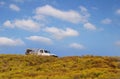 Truck on the hill Royalty Free Stock Photo