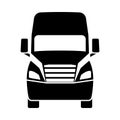 Truck Icon Front View Royalty Free Stock Photo