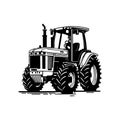 Truck Icon hand draw black agriculture colour logo symbol perfect