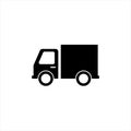 Truck Icon in trendy flat style isolated on grey background. Delivery truck symbol for your web site design, logo, app Royalty Free Stock Photo