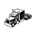 truck illustration vector Royalty Free Stock Photo