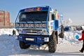 Truck the KAMAZ MASTER, shot in front Royalty Free Stock Photo