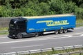 Truck with LKW Walter trailer Royalty Free Stock Photo