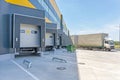 Truck Loading Bay Royalty Free Stock Photo