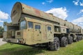 Truck MAZ-543 missile carrier