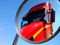 Truck Mirror Royalty Free Stock Photo