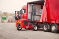 Truck Mounted Forklift Royalty Free Stock Photo