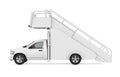 Truck Mounted Passenger Stair Isolated