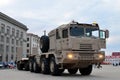 Truck MZKT-741351 8x8 with two trailers developed by order of the United Arab Emirates army