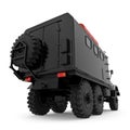 Truck off-road military apocalypse back