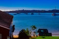 Truck Parked on Beach in Paihia, New Zealand