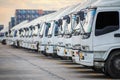 Truck parking Royalty Free Stock Photo