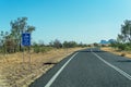 Truck Rest Stop Highway Signage Royalty Free Stock Photo