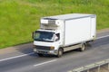 The truck on a road Royalty Free Stock Photo