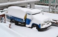 Truck snowbound