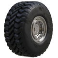 Truck tire isolated