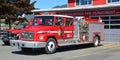 Truck of Tofino Volunteer Fire Department Royalty Free Stock Photo