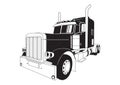 Truck tractor Royalty Free Stock Photo