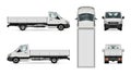 Truck vector illustration Royalty Free Stock Photo