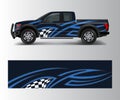 Truck And Vehicle car racing graphic for wrap and vinyl sticker