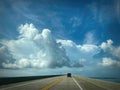 West Florida Panhandle Bridge and Clouds.