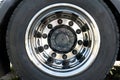 Truck Wheel Royalty Free Stock Photo