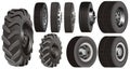 Truck wheels set