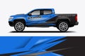 Truck Wrap design for company