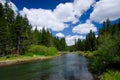 Truckee River Rafting Royalty Free Stock Photo