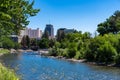 Truckee River Reno Nevada Royalty Free Stock Photo