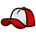 Trucker Hat Snapback Baseball Cap Vector Illustration