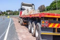 Trucking Vehicle Construction Concrete Road Barriers