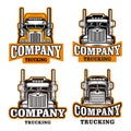 Trucking logo , cargo vector logo