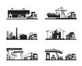 Trucks for different industries in perspective