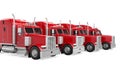 Trucks Fleet Isolated