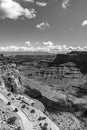 Trucks on road, Canyonlands, Utah