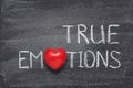 True emotions heart Royalty Free Stock Photo