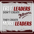 True Leaders