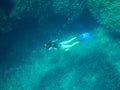 True underwater exploration in apnea