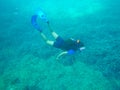 True underwater exploration in apnea