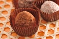 Truffe chocolate Royalty Free Stock Photo