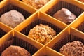 Truffe Praline Bresilienne Chocolate Royalty Free Stock Photo