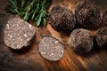 The truffle mushroom for food concept, Ai Generative image Royalty Free Stock Photo