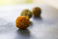 Truffles chocolate collection, dessert balls Royalty Free Stock Photo