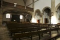 The interior of San Francisco church in Trujillo village