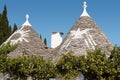 Trulli houses in Alberobello Royalty Free Stock Photo