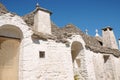 Trulli houses in Alberobello Royalty Free Stock Photo