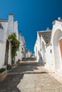 Trulli houses. Alberobello. Puglia. Italy. Royalty Free Stock Photo