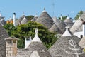 Trulli houses. Alberobello. Puglia. Italy. Royalty Free Stock Photo