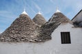Trullo Roof with Window,Puglia Royalty Free Stock Photo